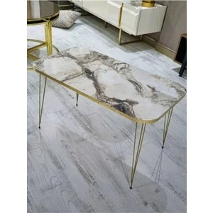 A Design Tel Sehpa Ayağı 9'lu Altın Sarısı, 46cm - 3 Adet,  50cm - 3 Adet,  54cm - 3 Adet