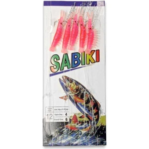Avcı Market Sabiki Living Shrimp Pink Karides No:10-7 Kanca 5li Lüfer Palamut Levrek Çaparisi