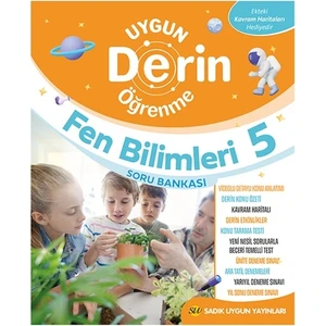 Sadık Uygun Yayınları 5. Sınıf Fen Bilimleri Derin Öğrenme Soru Bankası