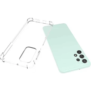 Samsung Galaxy A23 Kılıf Nitro Anti Shock Darbe Emici Köşe Korumalı Şeffaf Silikon Kapak