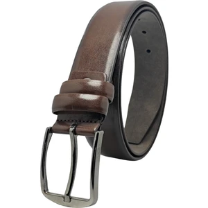 Genuine Leather Company Eds  Erkek Kahverengi Kemer