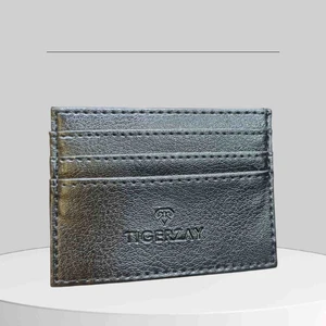 Deri Görünümlü Suni Deri Çok Bölmeli Slim Unisex Kartlık