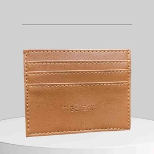 Deri Görünümlü Suni Deri Çok Bölmeli Slim Unisex Kartlık