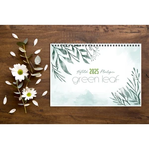 Express Planner 2026 Takvim A4 Ebat 53 Haftalık Planlayıcı Green Leaf
