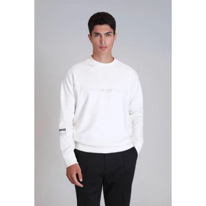 Squıre Lufian Erkek Sweat 112030144 Kırık Beyaz