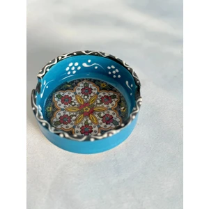 Küçük Turkuaz Çini Küllük