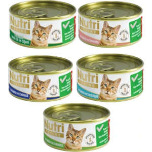 Nutri Feline Ton Balıklı Serisi Konserve 85 gr x 5