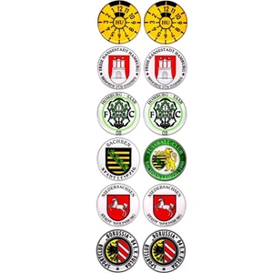 Plaka Damla Sticker Etiket Pulu Suya Güneşe Dayanaklı Kaliteli Model 4
