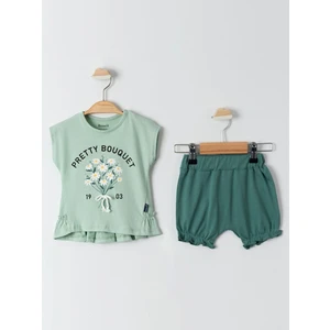 Kız Bebek Takım 6-18 Ay Açık Haki