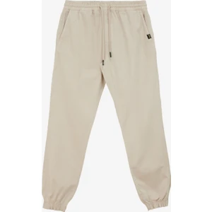 Lastikli Bel Lastikli Paça Standart Bej Erkek Pantolon J4WM-PNT4999