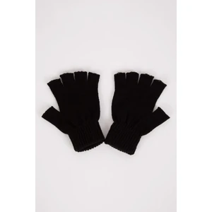 Erkek Kesik Parmaklı Triko Eldiven