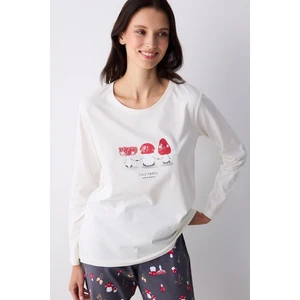 Warm Hearts Çok Renkli Pantolon Pijama Takımı