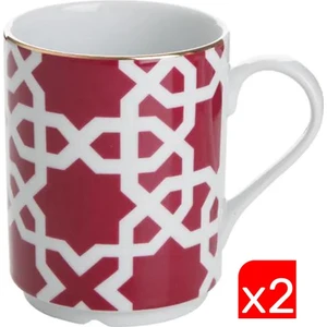 Morocco Desen Fuşya Kupa 340CC 2 Li 04AP018899