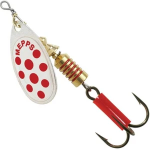 Mepps Aglia Beyaz Kırmızı No:3(7g) Döner Olta Kaşığı