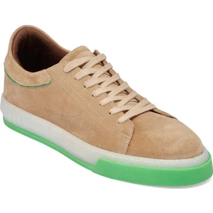 Kum Hakiki Süet Deri Erkek Sneaker - E24I1AY56848-A84