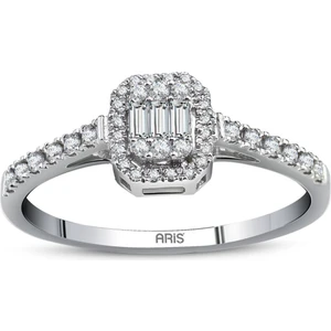 Ariş Pırlanta Pırlanta Baget Modern Tasarım Yüzük