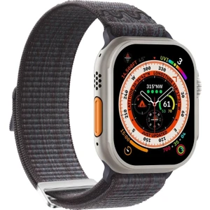Apple Watch Series 10 42MM Kordon Terra Strand Siyah