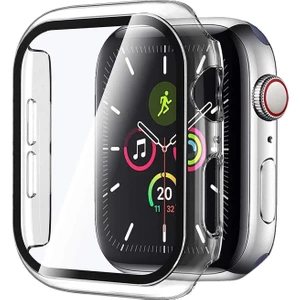 Apple Watch Series 10 42MM Kılıf Clear Premium Slim Watchband Şeffaf