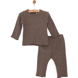 Kaşkorse Uzun Kol Pijama Takımı Erkek Bebek