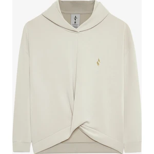 W Soft Touch Hoodie Sweatshirt Kadın Gri Sweatshirt S242151-013