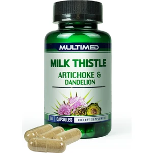 Deve Dikeni, Enginar, Karahindiba Komplex (Milk Thistle) 60 Kapsül