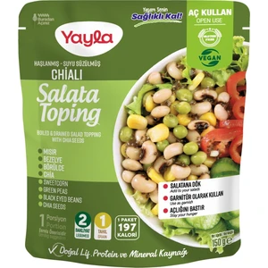 Haşlanmış Suyu Süzülmüş Chialı Salata Toping 150 gr