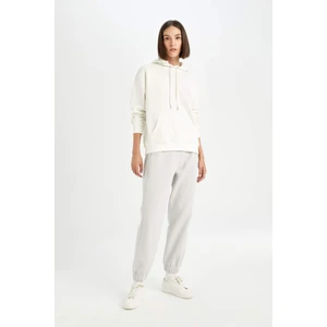 Standart Boy Jogger Kalın Kışlık Eşofman Altı Basic Düz Beli Paçası Lastikli Cepli D9934AX24WN
