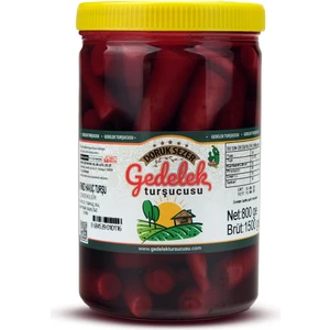 Doruk Sezer Gedelek Turşucusu Kırmızı Havuç Turşu 800 gr