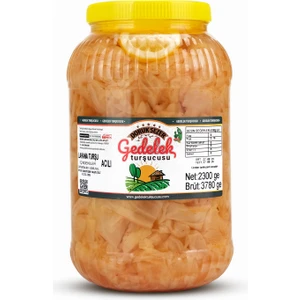 Mehmet Sezer Turşuları Gedelek Turşucusu Biber Soslu Lahana Turşu 2300 gr