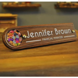 Ceviz Masif Masaisimliği Çiçekli