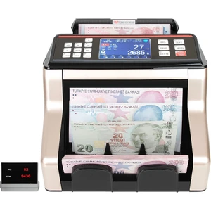GB8200G Karışık Para Sayma Makinesi - Sahte Yakalama - Türkçe Konuşma - Dünyanın En Büyük Markası