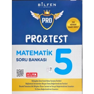 Bilfen Yayınları (Sınıf: 5) Protest Matematik Soru Bankası
