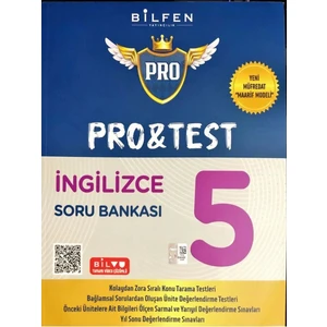 Bilfen Yayınları 5. Sınıf Protest İngilizce Soru Bankası Yeni Müfredat