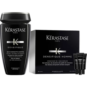 Densifique Homme Parlaklık Verici Yoğunlaştırıcı Bakım Kürü 30x6 Ml +Bain Densite Homme Şampuan250ml