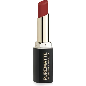 Golden Rose Pure Matte Powder Lipstick No: 123 - Pudralı Mat Ruj
