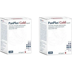 Panplus Gold 60 Kapsül 2 Adet