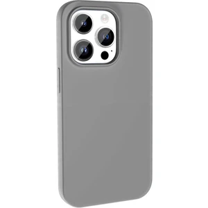 iPhone 14 Pro Max Kılıf Magsafeli Silinebilir Sert Silikon Kivi Kapak Gri