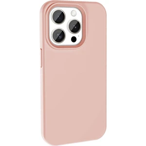 iPhone 15 Pro Max Kılıf Magsafeli Silinebilir Sert Silikon Kivi Kapak Pembe