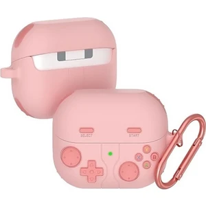 Samsung Galaxy Buds 3 Pro Uyumlu Kılıf Model Uyumlu Mat Silikon Soft Kancalı Sf7 Pembe
