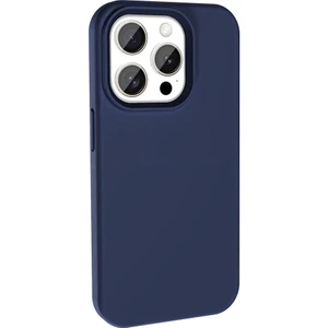 iPhone 15 Pro Max Kılıf Magsafeli Silinebilir Sert Silikon Kivi Kapak Lacivert