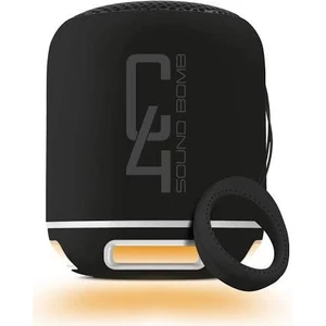 Powerway C4 Taşınabilir Bluetooth Hoparlör Ses Bombası Yüksek Ses Gücü ve LED Işık