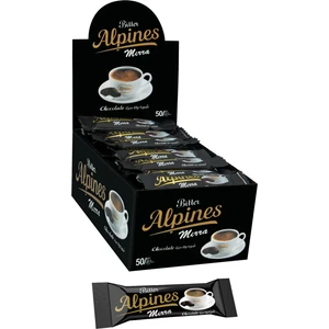 Bitter Alpines Çikolata - 7 gram Tekli Paket | 50'li Kutu