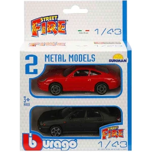 1:43 Street Fire 2'li Set - Farklılık Gösterebilir - Çiftli Arabalar