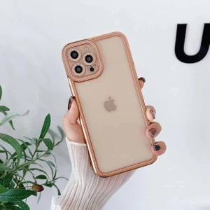 iPhone 11 Rio Yıldız Desenli Kare Kenar Kamera Korumalı Kılıf