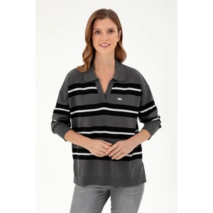 U.S. Polo Assn. Kadın Antrasit Kazak /Triko 50297089-VR006