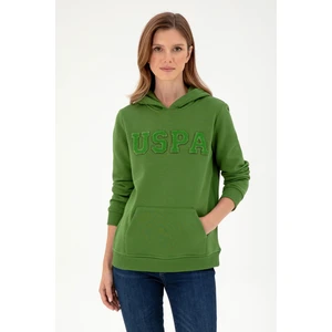 U.S. Polo Assn. Kadın Yeşil Sweatshirt 50296931-VR054