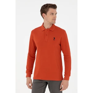 U.S. Polo Assn. Erkek Kiremit Sweatshirt 50297904-VR031