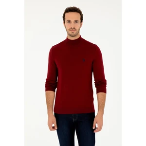 U.S. Polo Assn. Erkek Bordo Kazak /Triko 50293499-VR014