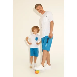 U.S. Polo Assn. Erkek Beyaz Tişört 50287062-VR013