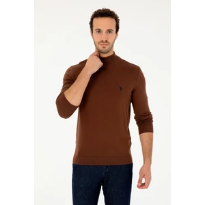U.S. Polo Assn. Erkek Kahverengi Kazak /Triko 50293499-VR029